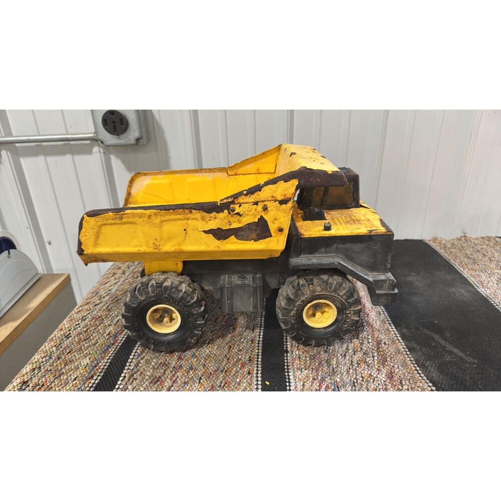 Vintage 1980's Tonka Turbo Diesel  XMB-975 Loader Metal Dump Truck